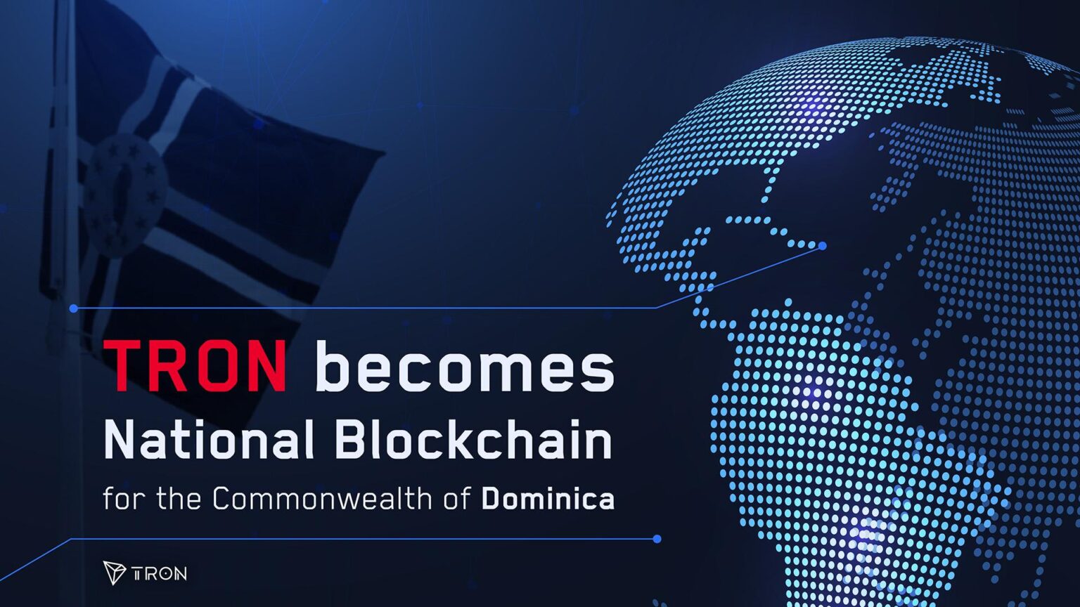 TRON seleccionada para emitir moneda oficial en la Mancomunidad de Dominica