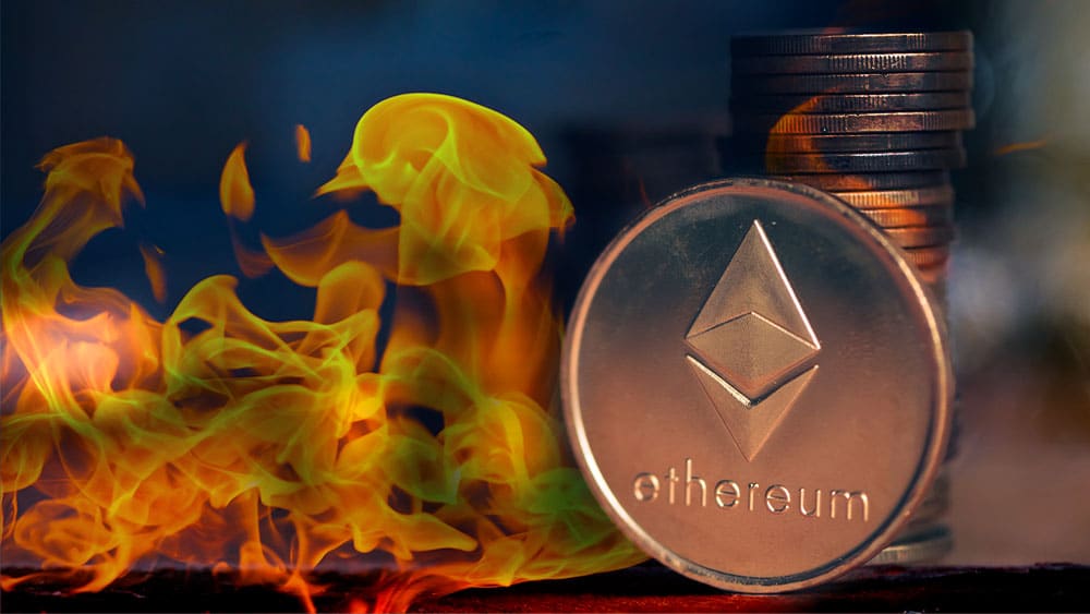Ethereum se vuelve deflacionaria, pero su precio ha seguido cayendo