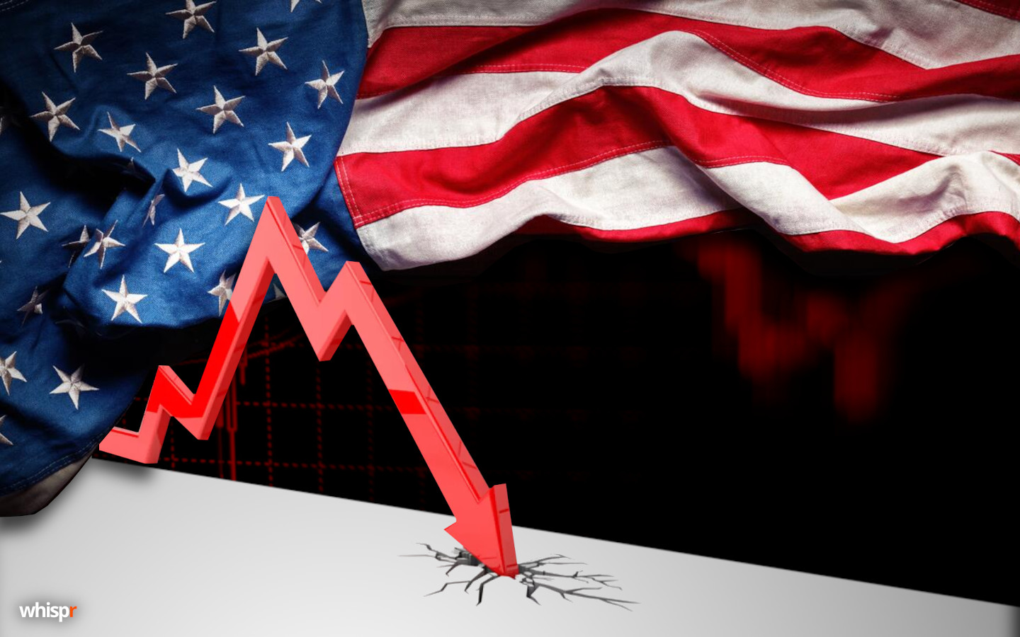 Según Bank of America, el colapso económico y la recesión en EE.UU. podría ser inminente.