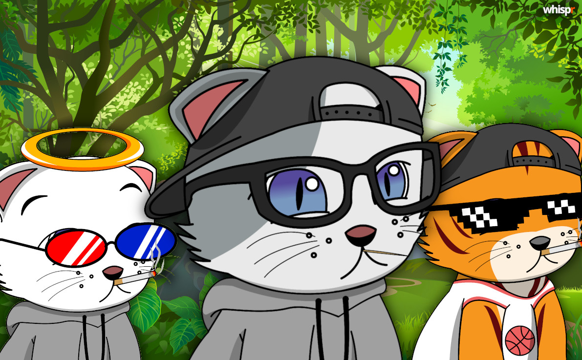 Kutee Kitties: los NFT de gatitos que buscan salvar al mundo de los plásticos