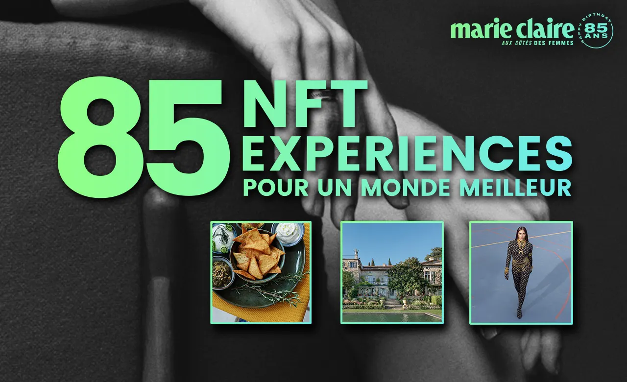 La revista Marie Claire se lanza a los NFT para celebrar su 85 aniversario