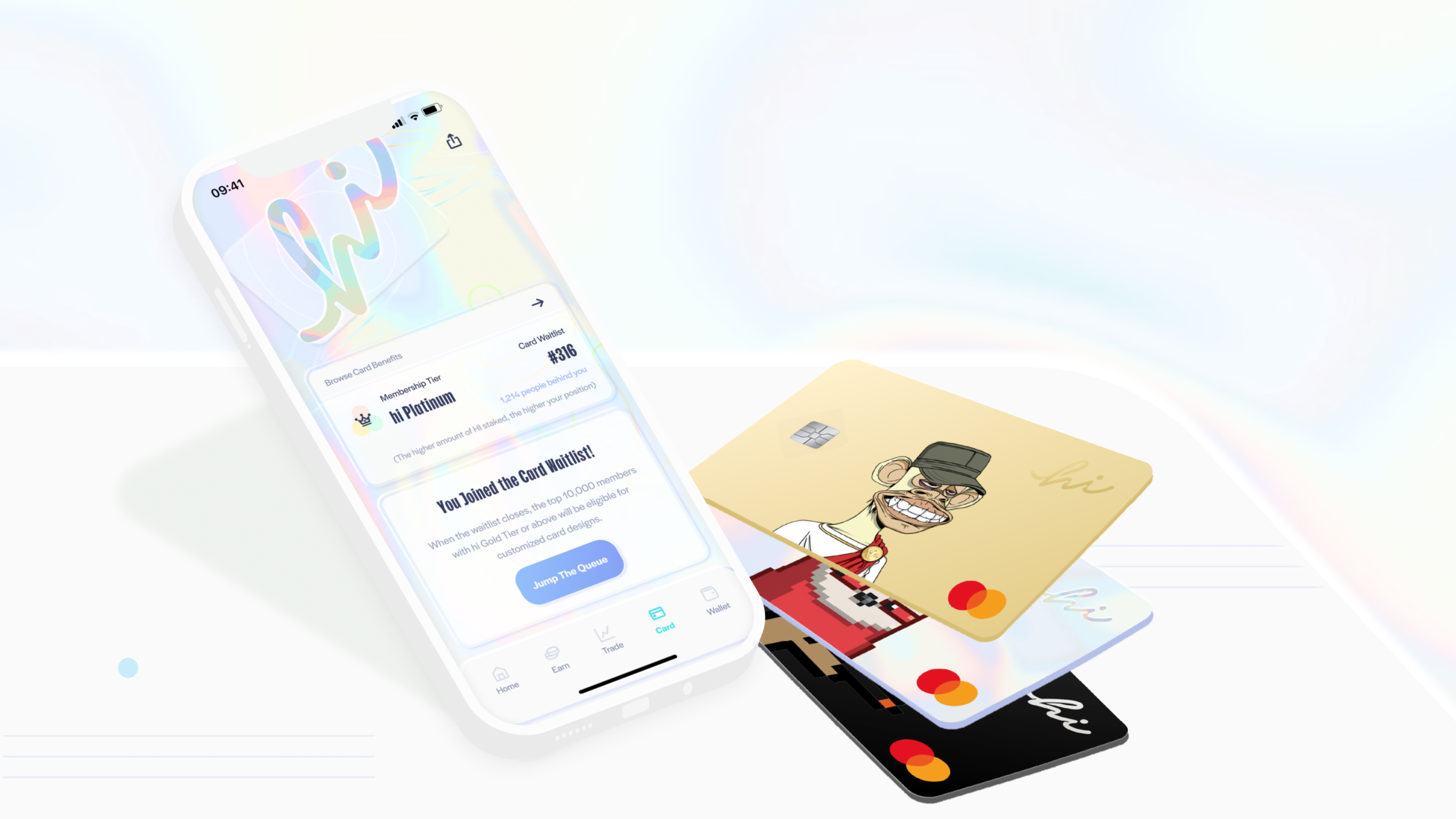 HI lanza la primera tarjeta personalizable NFT del mundo con Mastercard