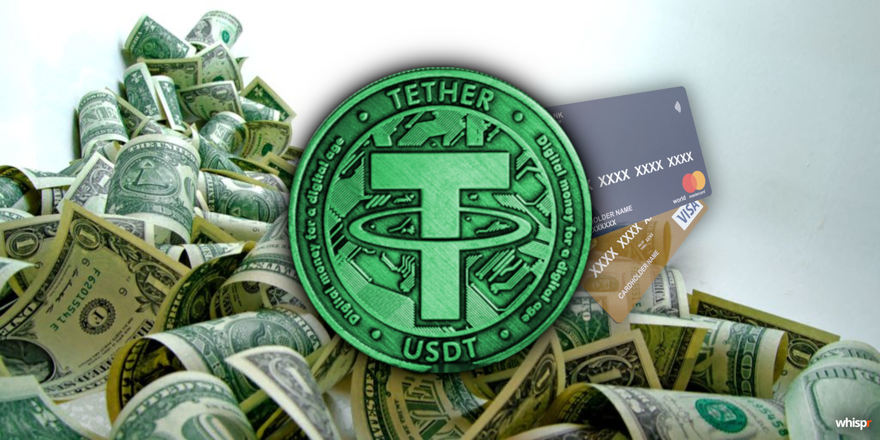 Tether supera a Visa y Mastercard en volumen de transacciones