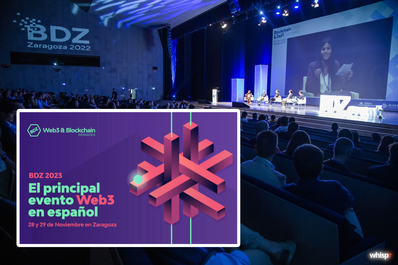 El principal evento Web3 en España, BDZ, se celebrará los días 28 y 29 de noviembre en Zaragoza