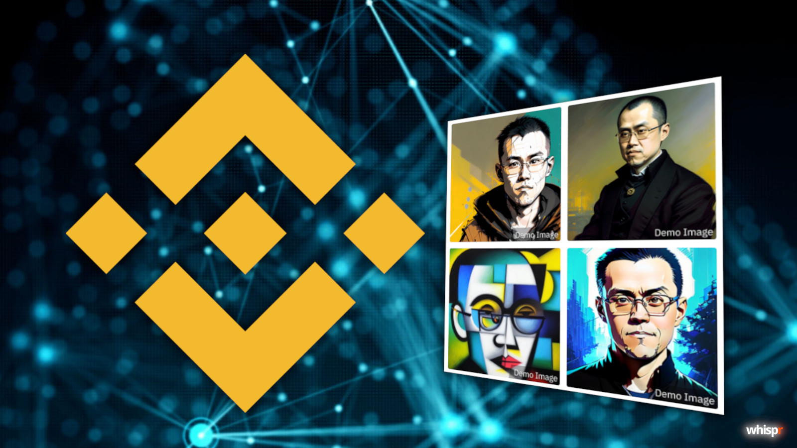 Binance lanza “Bicasso”, una plataforma en fase beta impulsada por IA, capaz de generar NFT
