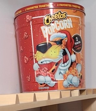 Lata de Cheetos, donde guardaron los miles de millones de Bitcoins. Fuente: Departamento de Justicia de los Estados Unidos.