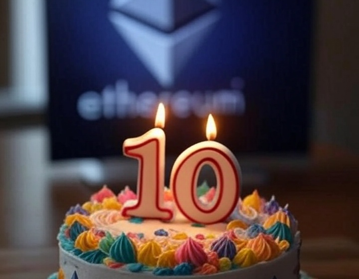 Ethereum cumple 10 años, consolidándose como la principal plataforma de contratos inteligentes