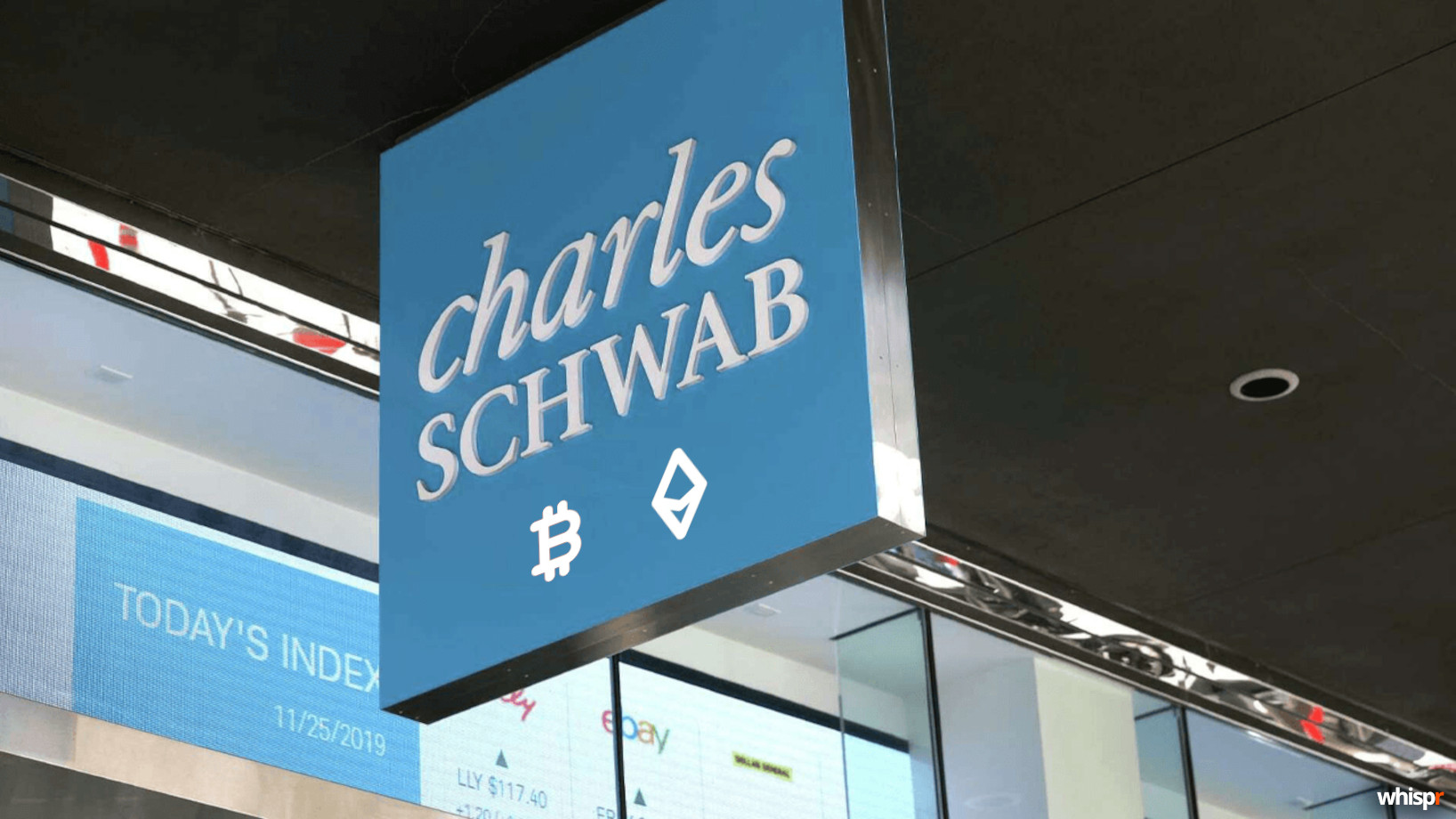 Charles Schwab se lanza al mercado cripto con  ETFs de Bitcoin y Trading directo de criptomonedas