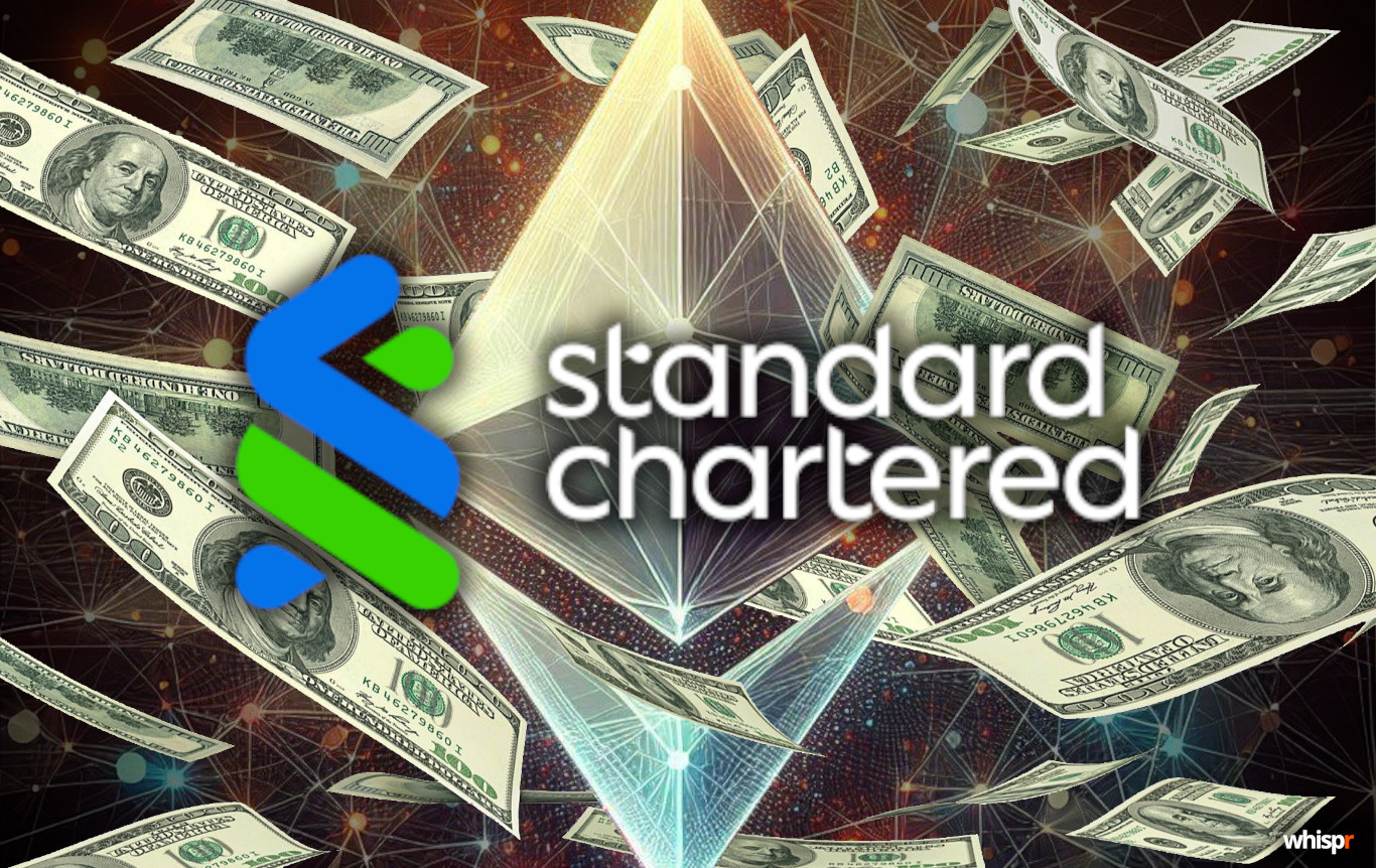 Standard Chartered eleva su pronóstico para Ethereum a $7,500 en 2025 por la fuerte demanda institucional