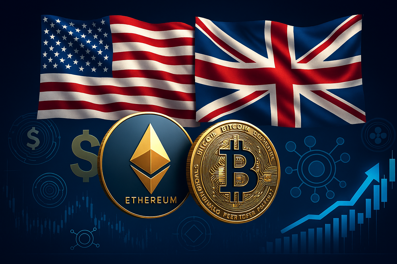Estados Unidos y Reino Unido forjan alianza clave para regular criptomonedas