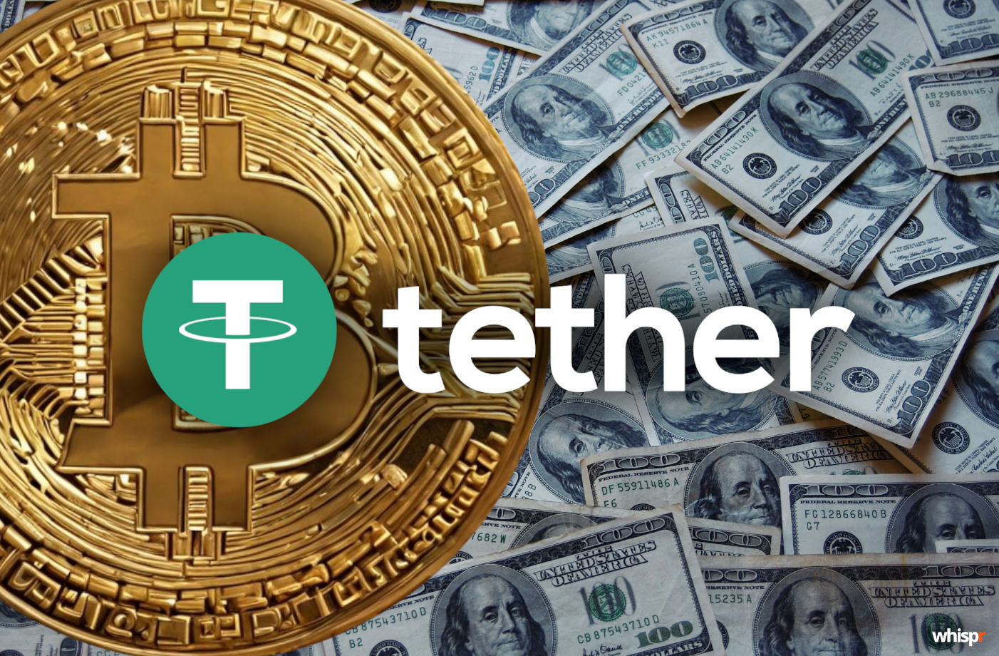 Tether compra Bitcoin por valor de mil millones de dólares en plena corrección del mercado