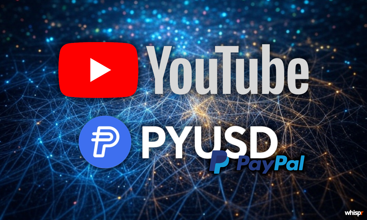 YouTube se suma a la revolución crypto: Creadores estadounidenses ahora pueden cobrar en la stablecoin PYUSD