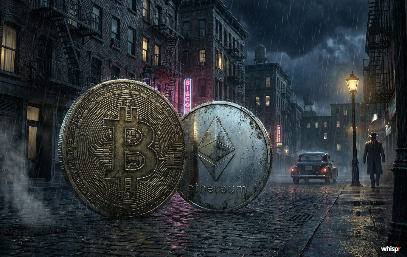 Mercado cripto en caída: El miedo extremo y una liquidación millonaria sacuden a Bitcoin y Ethereum