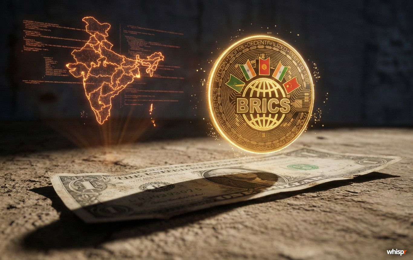India impulsa una red de monedas digitales entre los BRICS para desafiar al dólar