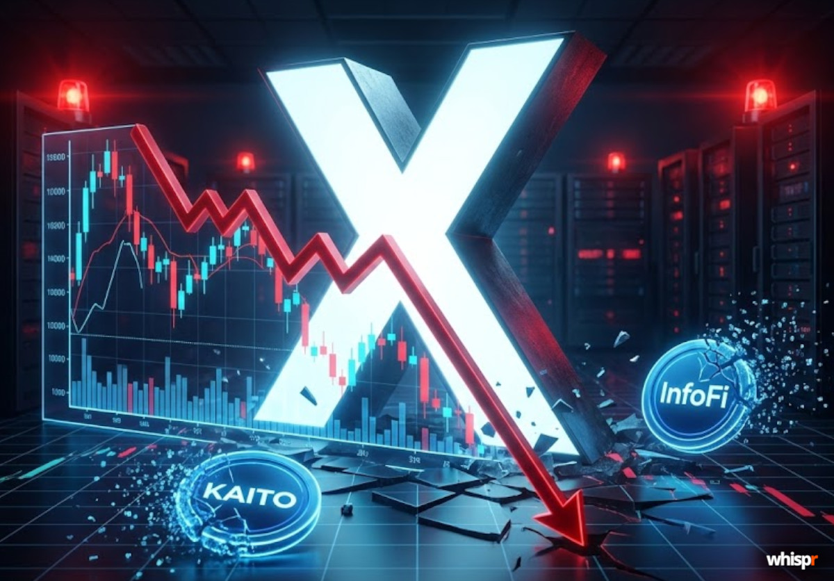 X prohíbe las recompensas por publicar y el token KAITO se desploma un 20%