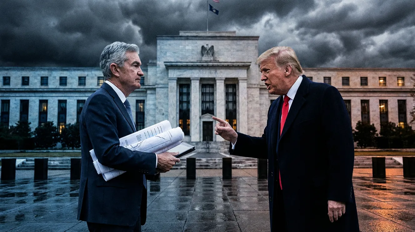 La guerra de Trump contra la Fed: investigación criminal a Powell sacude la política monetaria y golpea a Bitcoin