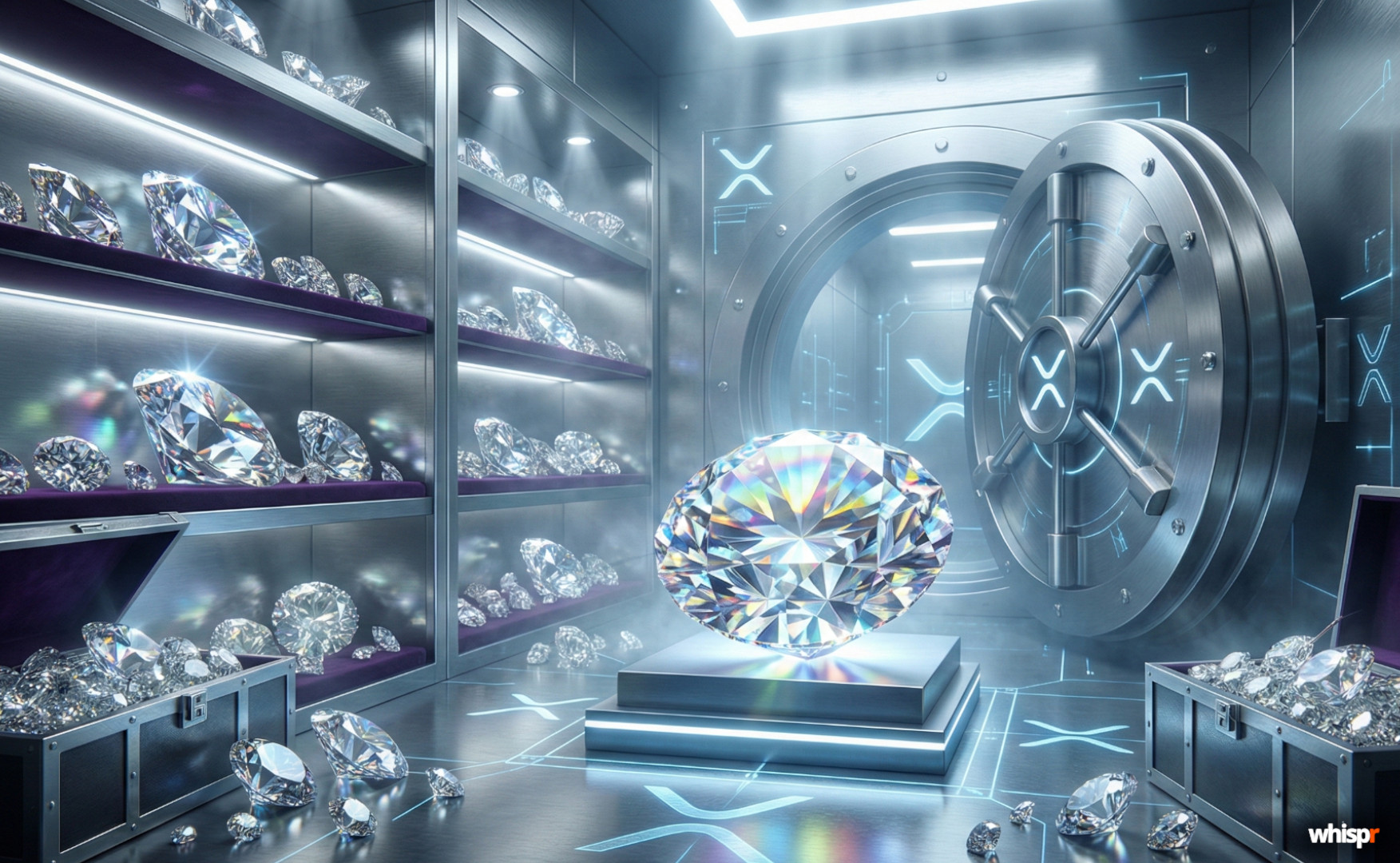 Ripple tokeniza diamantes por $280 millones en los Emiratos Árabes Unidos, un hito para los activos reales en blockchain