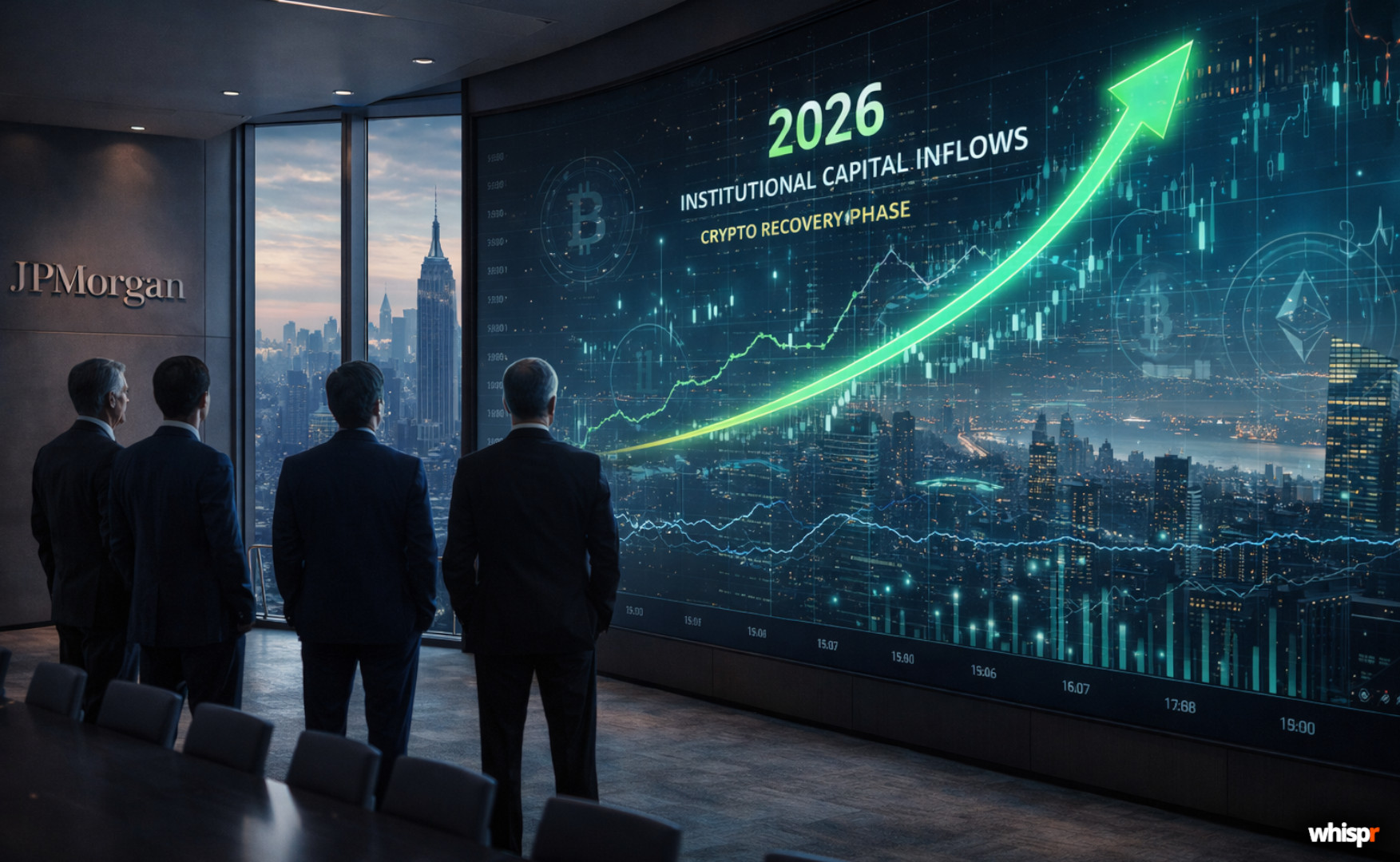 JPMorgan apuesta por 2026: el capital institucional guiará la recuperación cripto