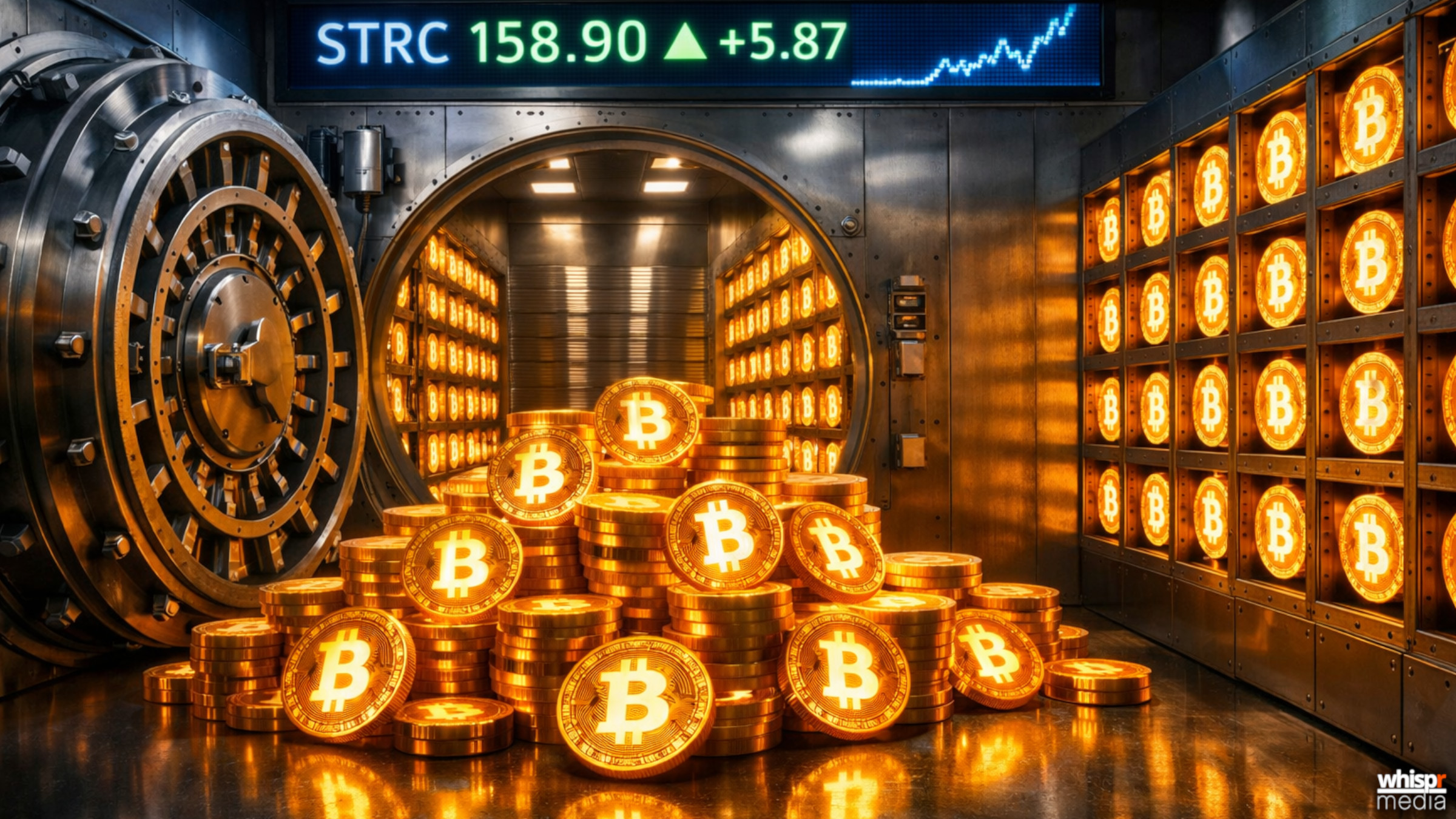 Strategy compra otros 22.337 Bitcoin por 1.570 millones y roza el 1% del suministro total