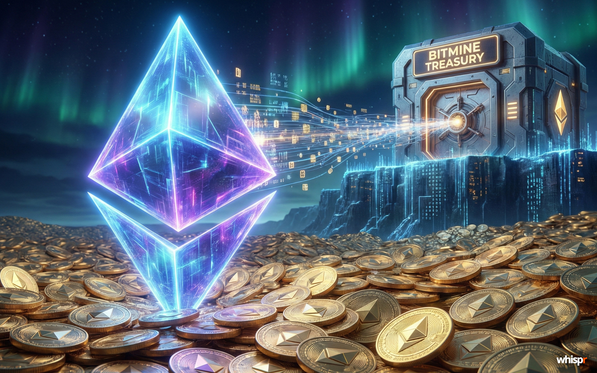 BitMine acapara Ethereum: compra 61.000 ETH en una semana y ya controla el 3,8% del suministro