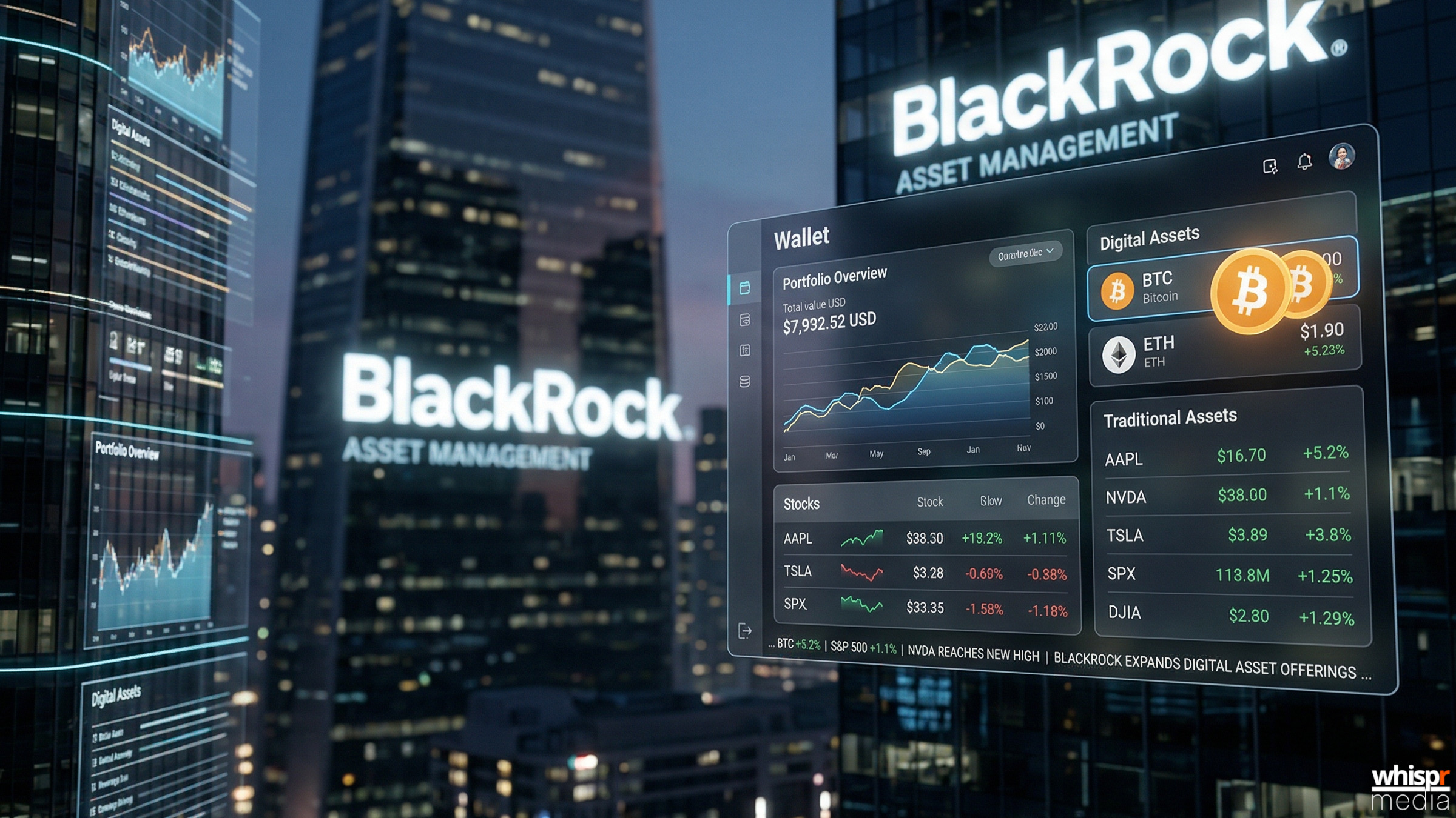 Larry Fink quiere que tu cartera digital tenga acciones y fondos: la visión de BlackRock para tokenizar las finanzas