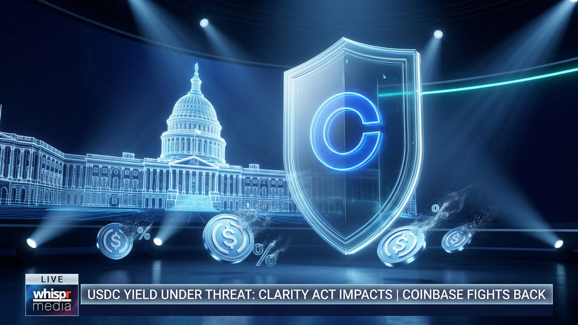 Coinbase planta cara al Clarity Act: el pulso por los rendimientos de los stablecoins amenaza la legislación cripto en EE.UU.