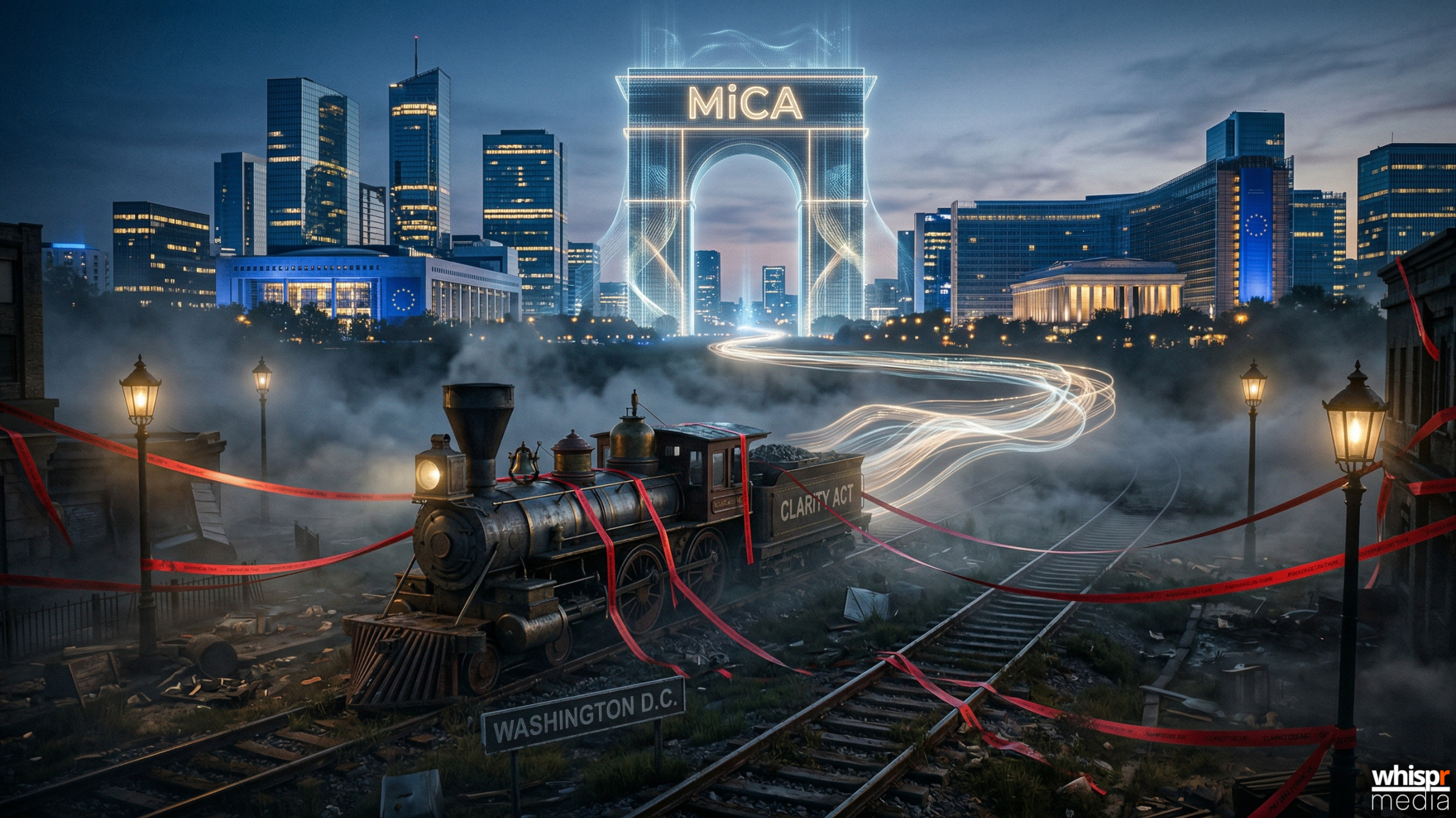 Estados Unidos arriesga perder la carrera regulatoria cripto mientras MiCA avanza en Europa y el proyecto de ley Clarity se estanca