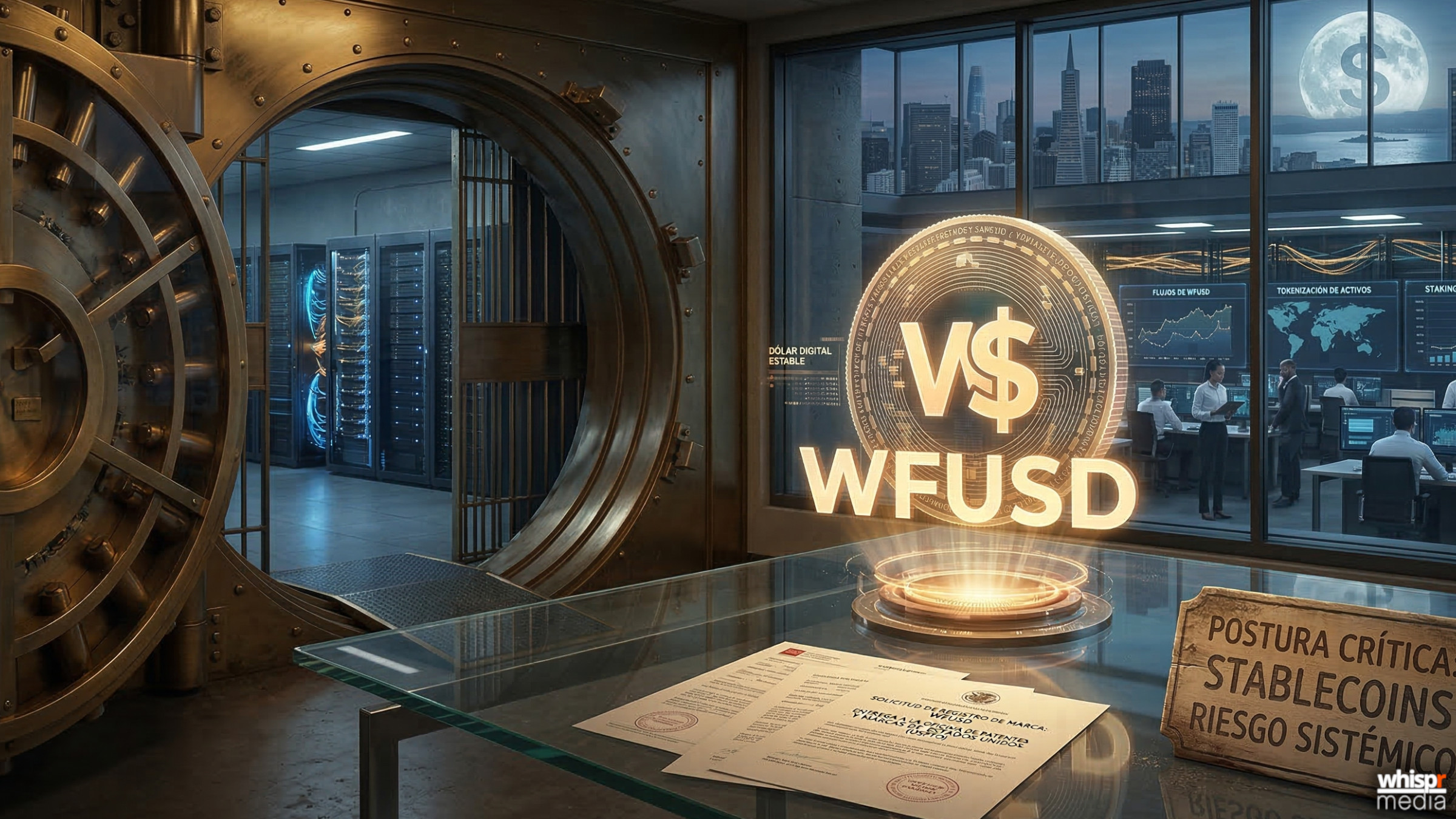 Wells Fargo registra ‘WFUSD’ y apunta al mercado de las stablecoins pese a su postura crítica