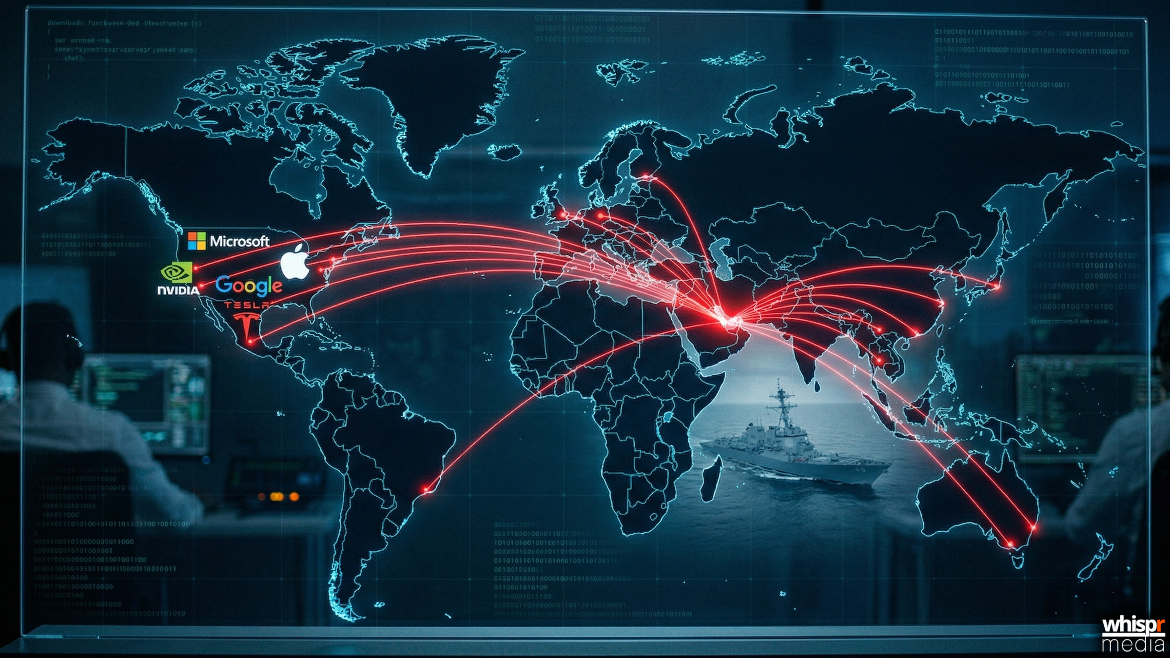 Irán intensifica la guerra cibernética: Google, Microsoft y Tesla en la mira