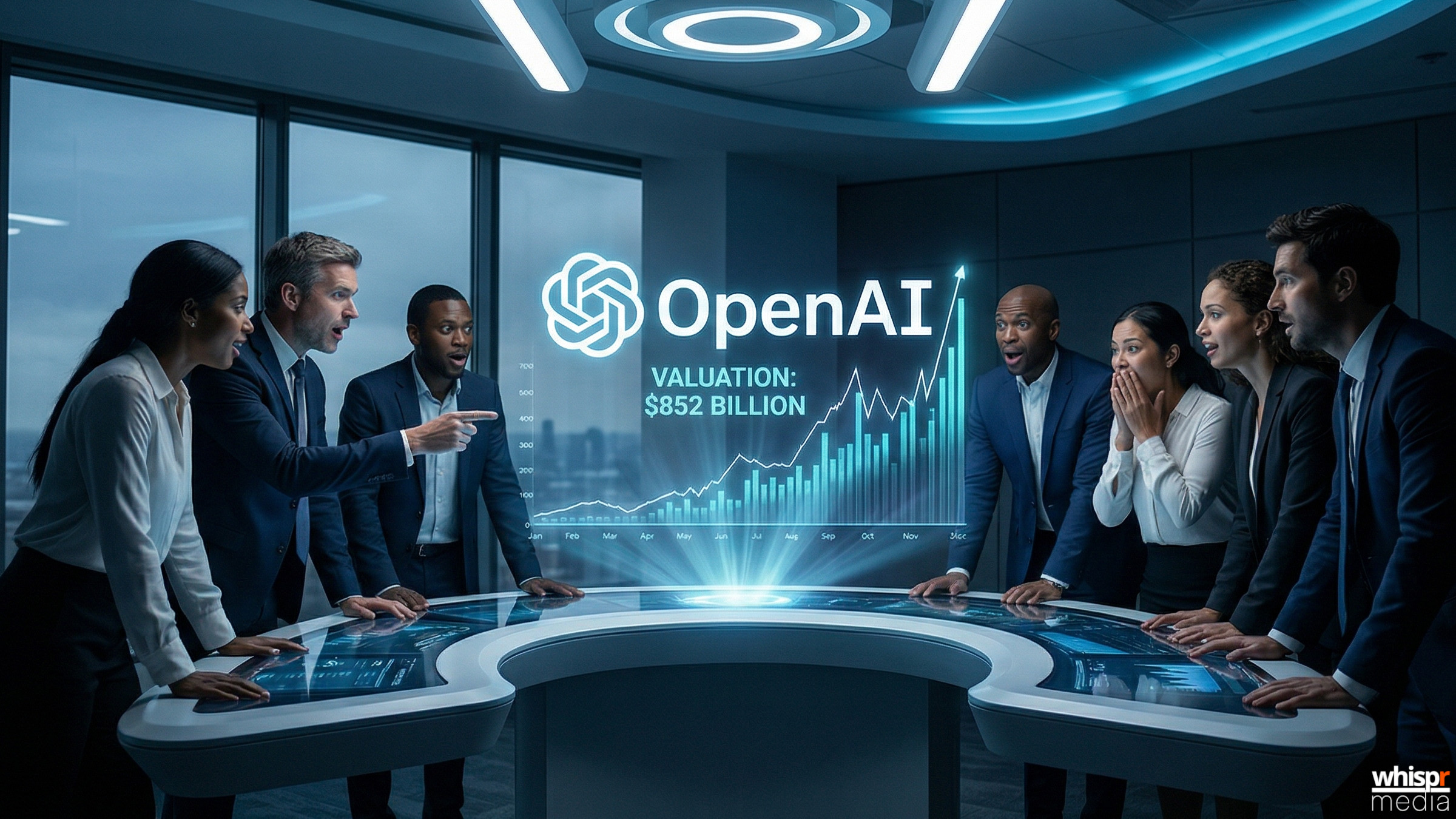 OpenAI: La gigante de la IA alcanza una valoración de $852 mil millones