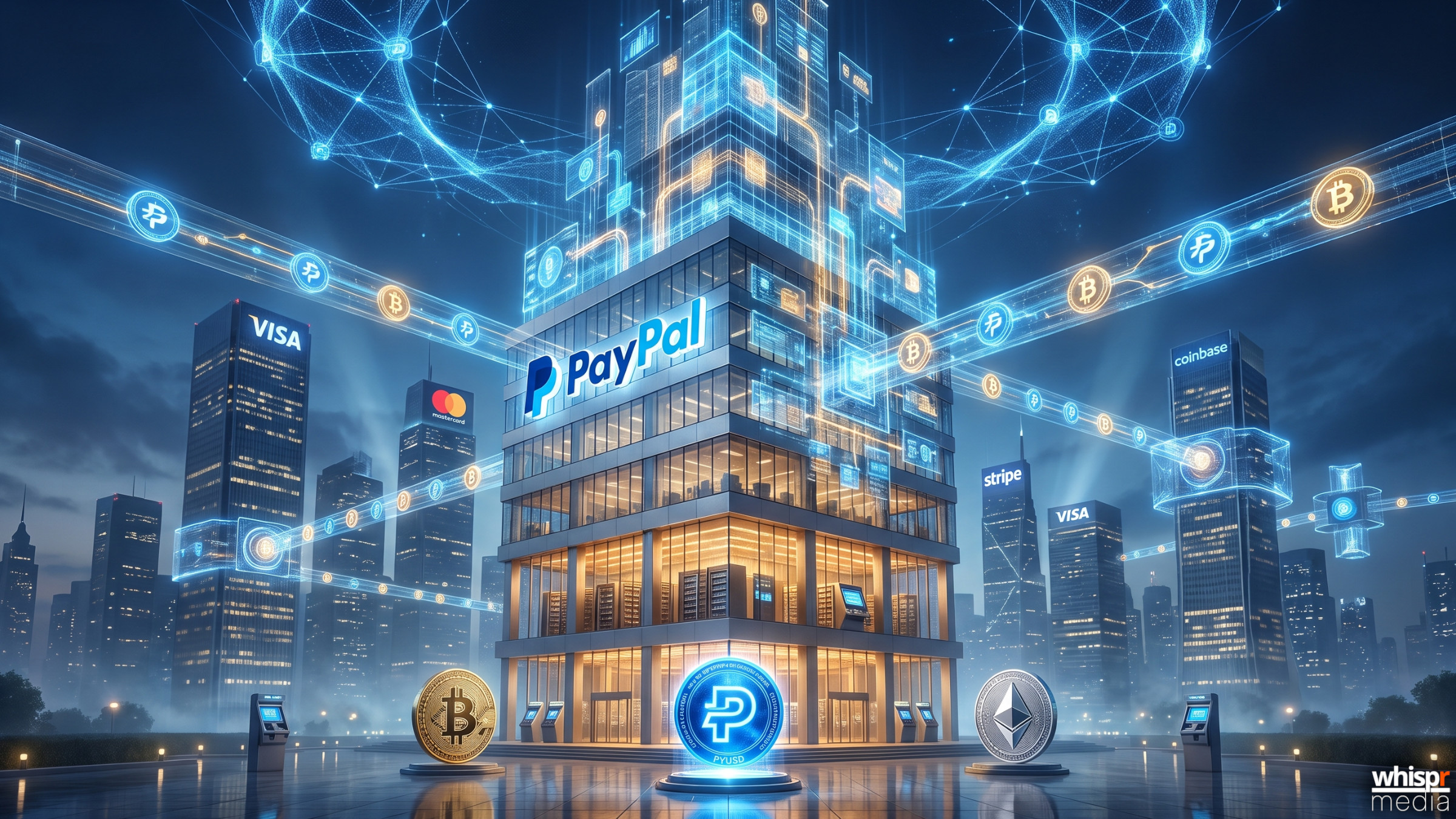 PayPal convierte las criptomonedas en negocio principal con unidad dedicada y metas de ingresos