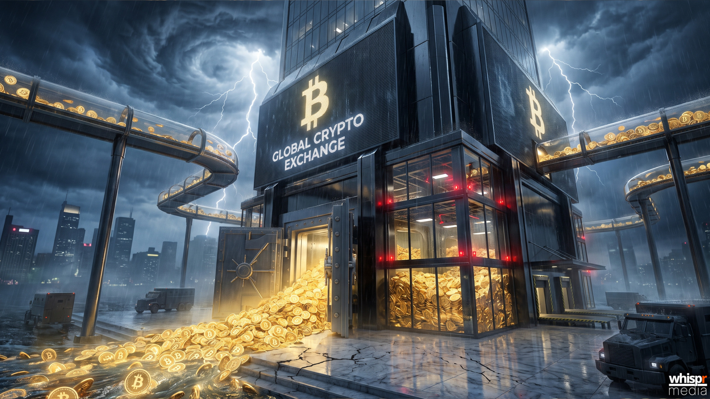 La tormenta perfecta: 20.000 Bitcoin inundan los exchanges y el miedo domina