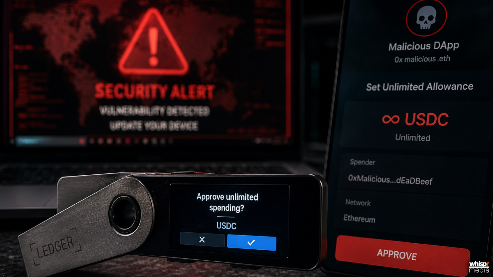 Vulnerabilidad Crítica Expuesta en la App de Ethereum de Ledger