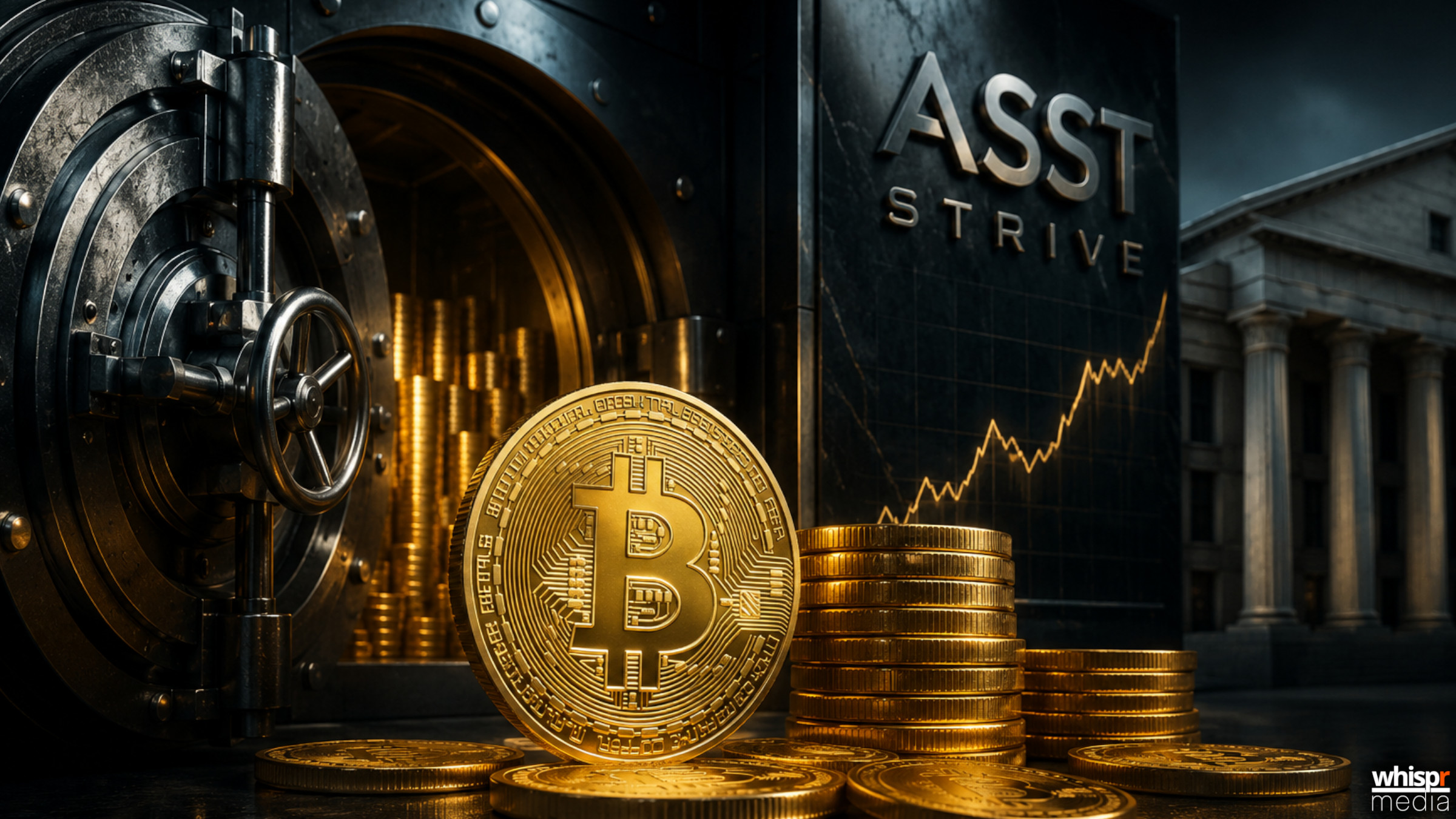 Strive refuerza su posición en Bitcoin con una compra de $143 millones
