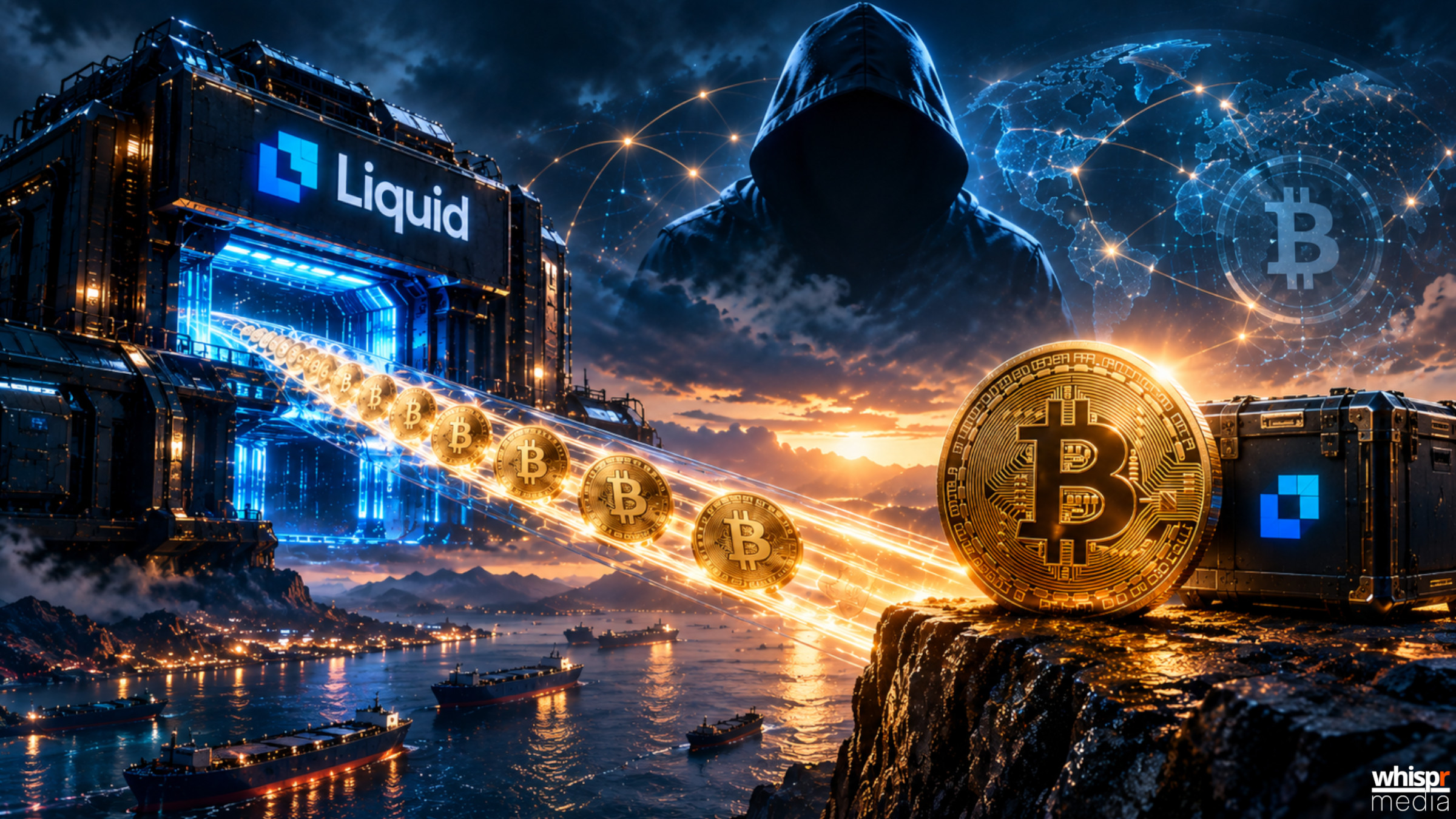 3.996 BTC salen de Liquid Network con un mensaje en cadena: 'we are whitehats'