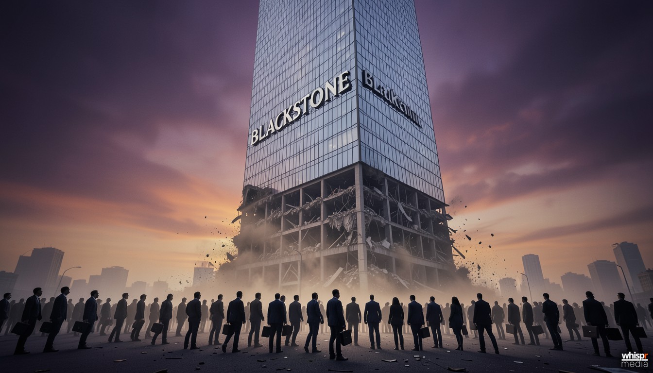 La Corrida Bancaria Privada: Blackstone Bloquea el 90% de las Retiradas