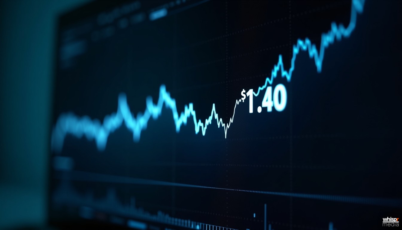 XRP rompe los 1,40$ pero la realidad es dura: mantener el precio es el verdadero reto